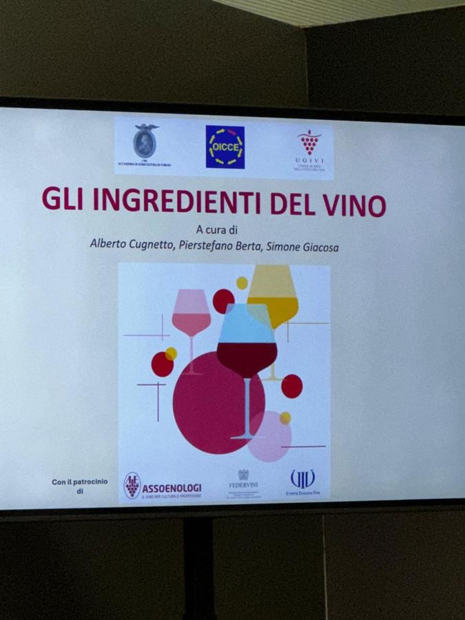 Lezione sugli ingredienti del vino
